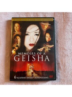 ✨4 for $20✨ Memoirs of a Geisha 2 disc special edition DVD great condition